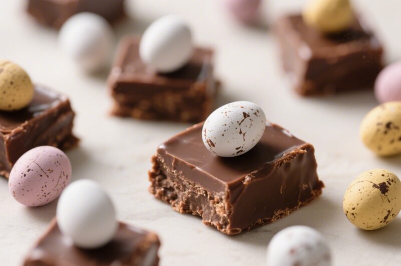 Mini Egg Chocolate Fudge