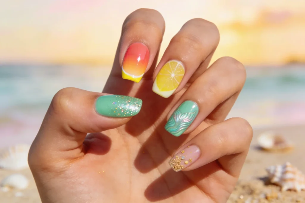 8 Summer Nail Designs: Fresh, Fun & Flawless