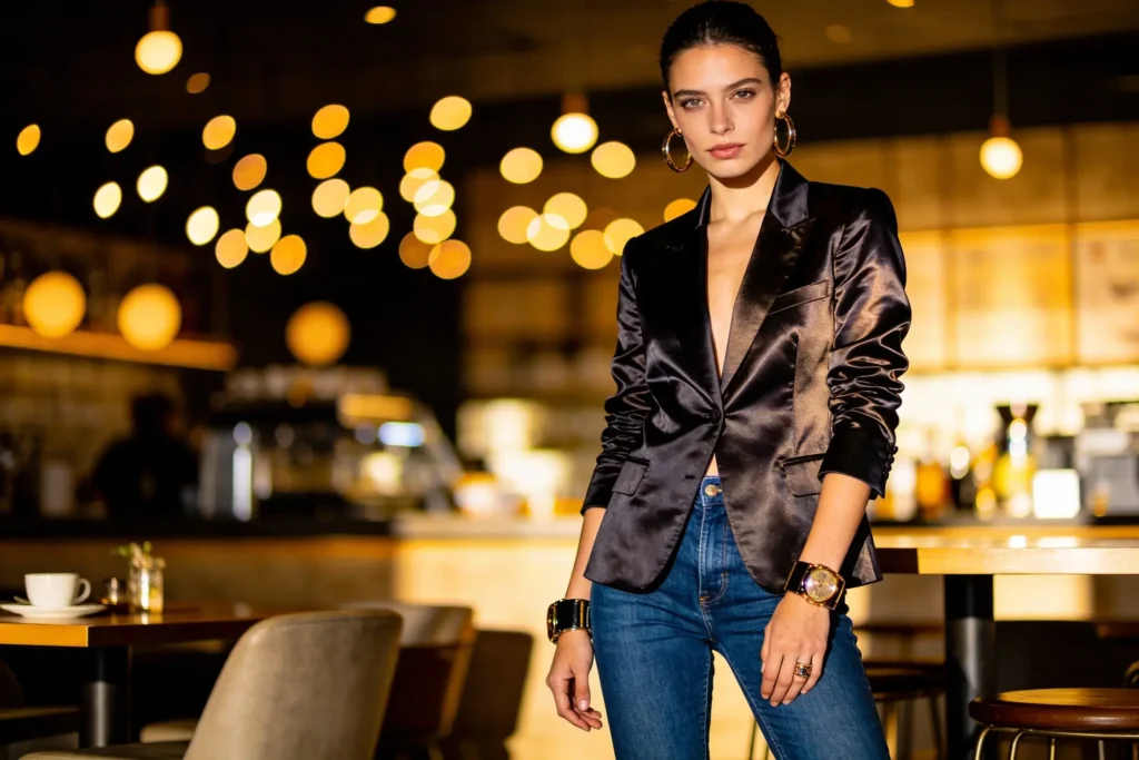 7 Cute Outfits with Dark Blue Jeans That Look Instantly Elevated Upgraded Now