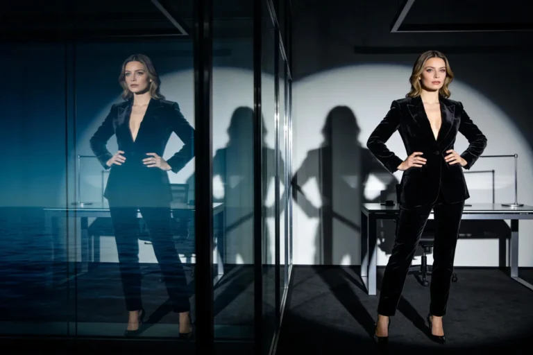 10 Dark Feminine Office Outfits That Are Powerful and Polished: Boss-Chic Edition