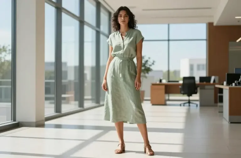 10 Summer Office Outfits That Feel Light and Modern You’Ll Love