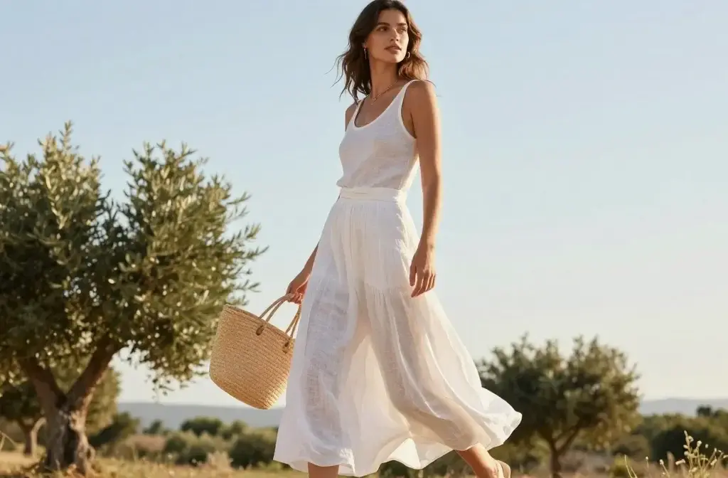 8 Long Skirt Outfits for Summer That Feel Flowy and Effortless, Unlocked