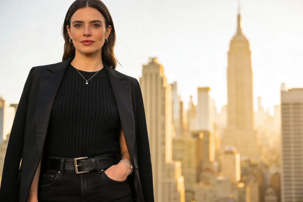 Black Jean Outfits for Women