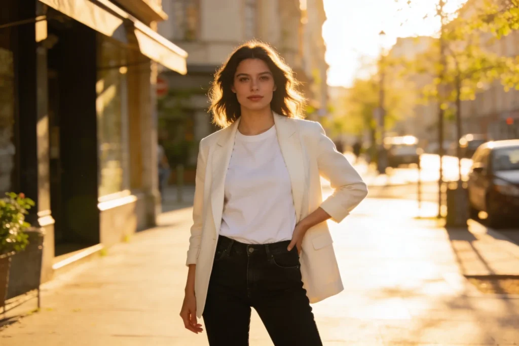 Easy Black Jean Spring Outfits