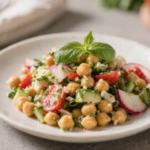 Mediterranean Chickpea Salad