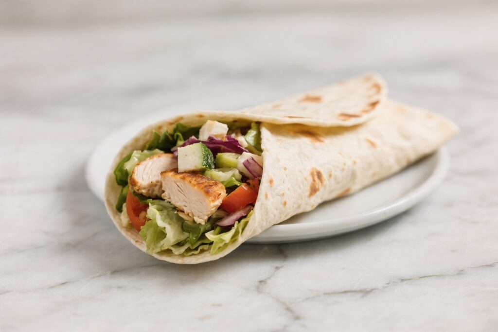 Greek Chicken Wrap (Single Serving)