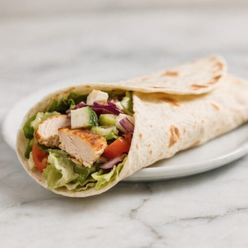 Greek Chicken Wrap (Single Serving)