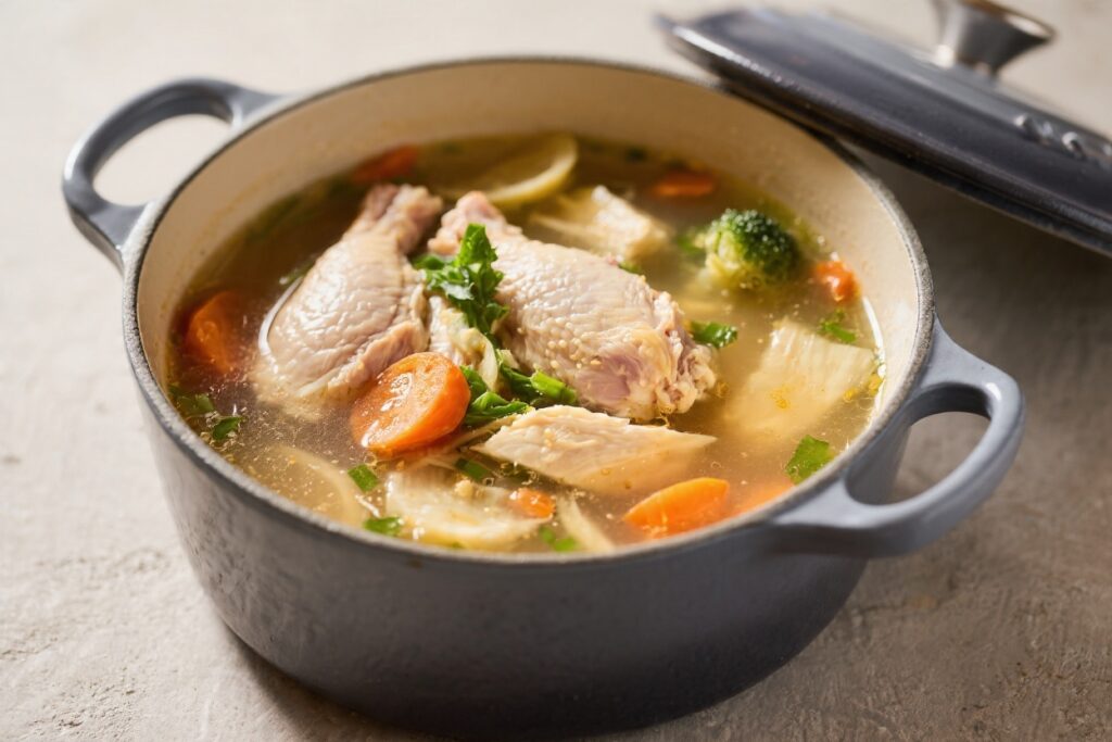 One Pot Healthy Chicken Soup