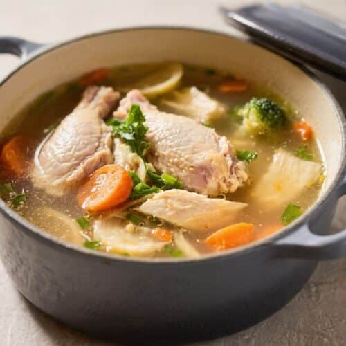 One Pot Healthy Chicken Soup