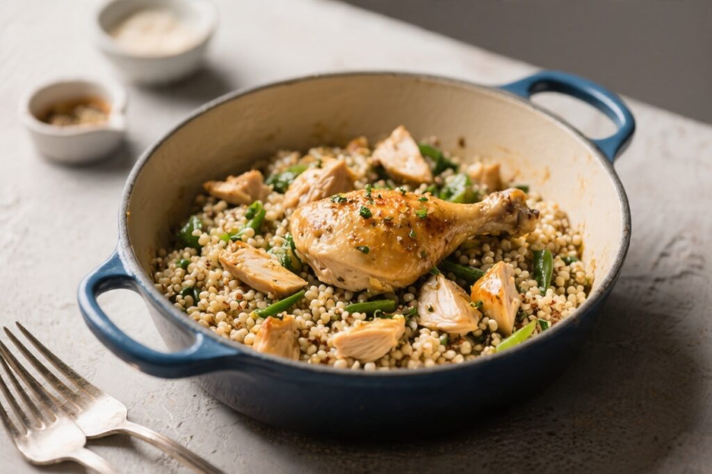 Healthy One Pot Chicken and Quinoa