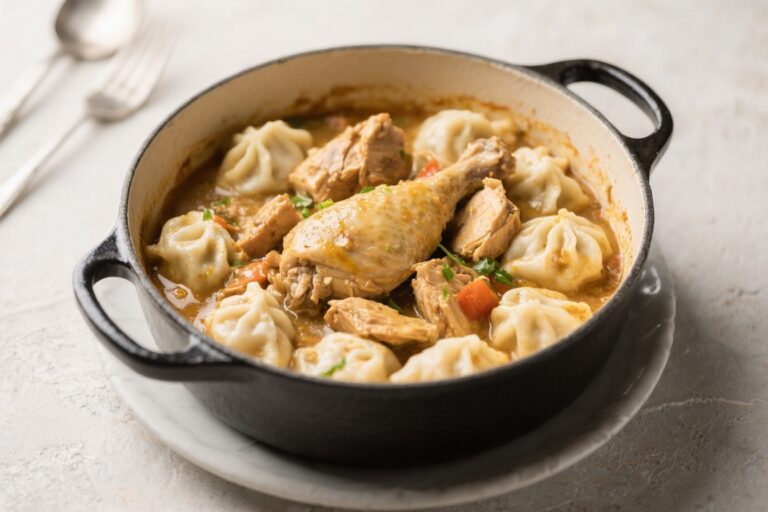 One Pot Chicken and Dumplings