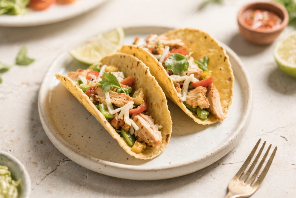 Chicken Tacos for Two