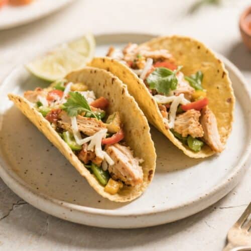 Chicken Tacos for Two